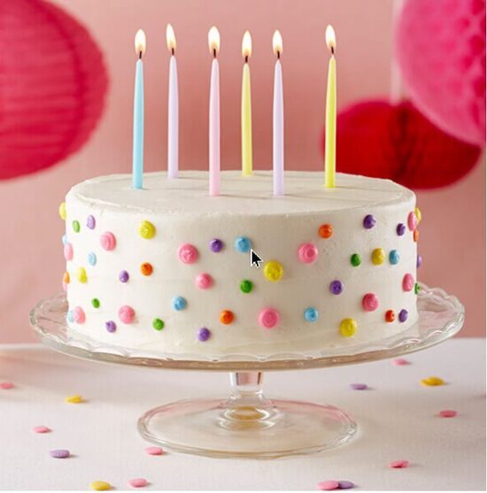 Dzimšanas dienas svecītes